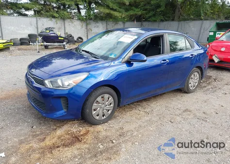 2018 Kia Rio S из США, поврежденный, VIN 3KPA24AB7JE077396